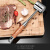 德国ive304不锈钢厨房实心肉锤松肉锤牛肉猪牛排锤敲肉锤打肉锤子 锌合金双面肉锤