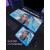 亿翔华太黑猫RGB超大鼠标垫发光游戏电竞动漫定制男生键盘垫涂鸦暗黑桌垫 星星APP款 300x250mm 3mm