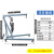 引擎吊架引擎吊机液压起重机汽车吊车2T吨折叠移动吊机汽保工具 3吨轻型非折叠