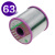 牵跃 松香焊丝 有铅锡丝有铅锡线  Sn63Pb37 单位：卷  1000G/卷（1.2mm） 