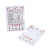 驻季VC材料卡磁性标牌带铁片物料标签货位分类计数牌仓库四五位标识 红色物资卡片