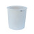 超大牛筋桶加厚塑料圆桶特大号塑料水箱水产养鱼盆储水桶水槽 牛筋桶*M700L矮(需协商) 白色不加盖