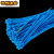 自锁式尼龙扎带大中小号塑料扣带固定捆扎带绑束线带宽.毫米F长厘米(条 荧光绿 宽7.6毫米/长35厘米(50条)