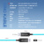 纯光纤USB3.1 A公对公延长线USB3.0数据线拓展坞直播摄像头深度相机监控 纯光纤USB3.1 A公对A公线LC可拆分式 US 40m