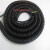 弹簧线PU伸缩螺旋线缆国标铜芯电缆线黑色电源线 黑2芯2平方5.0米