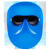 氩弧焊电焊面具烧电焊脸部防护全脸防烤脸电焊面罩头戴式轻便简易 配套透明眼镜1个 不带面罩