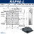 R轴滑台旋转手动微调整位移平台360光学微调角度分度盘RS40/60/90/125高负载 RSP90-L