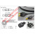 电梯光纤线TOCP200东芝光纤工控机床塑料光纤线Toshiba光纤 黑色 7m