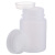 塑料大口试剂瓶PE样品瓶 含内盖塑料广口采样瓶 塑料溶剂瓶带刻度圆口瓶 白大口试剂瓶 50mL（2只）