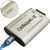 CANalyst-II分析仪 USB转CAN USBCAN-2 can盒 分析定 至尊版银色