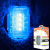 WISDOM Pharos 7 警示灯蓝色LED闪光灯爆闪常亮 夜间作业安全警示 可见距离200米