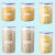 塑料密封罐五谷杂粮厨房收纳级透明罐盒子零食干货茶叶储物罐 中2+大2+特大2【6件套】