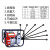 汽油机水泵2高压扬程3农业用灌溉4消防自吸柴油离心抽水机 柴油4高扬程扬程100米(手拉启O