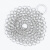 金诗洛 工业清洁网 8*8英寸圆形 不掉丝钢丝球 316不锈钢金属圆环 KT-286