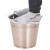 海斯迪克 不锈钢提水桶 加厚手提式拖把桶储水桶 便携户外水桶清洁洗车桶 带磁22cm HKWY-20