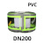 PVC透明法兰保护套塑料PP防护套保护罩防护罩耐酸碱腐蚀防喷溅DN DN200PVC