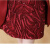 AYACUD喜婆婆婚宴时尚礼服冬季 显年轻气质装旗袍新款2023婚庆年轻妈妈 红色衣长115厘米左右 M 90-100