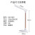 康铭插电式台灯学习专用学生护眼灯儿童书桌写作业床头LED阅读灯 升级版三色光源/无极调光/金色 触摸开关