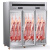 乐创（lecon）挂肉柜商用鲜肉保鲜柜展示柜冷藏排酸柜立式猪牛羊肉柜冷鲜柜 2760L豪华三门 LC-MD20H