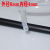 裸纤保护管12芯裸纤护纤管光纤透明管ODF配线架带状光纤保护管套热缩管塑料管 粗4mm内径-6外径200米一卷