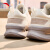 安踏（ANTA）神行pro丨通勤运动鞋女2024夏季新款缓震软底透气健身慢跑步鞋 象牙白-1 36码