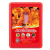HKNA呼吸面罩儿童防毒面具消防防烟火灾逃生过滤式家用自救呼吸器防火 酒红色