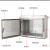 户外横式不锈钢配电箱防水配电柜室外基业箱抱箍监控箱 横箱户外 300*250*160