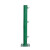 巨宝峰 铁丝网刺绳立柱立杆支架铁蒺藜防护网立柱壁厚1.7毫米2.1米高预埋柱（泥土地预埋使用）（适合网高1.8米）