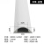 pvc弧形线槽地板半圆线槽工程桥架明线遮挡隐形木纹网线槽 白色 2米/50根 3#B可布网线3-4条