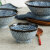 千代源青海波碗日本进口家用陶瓷碗钵碗日式餐具斗笠碗面碗吃饭碗沙拉碗 6.6英寸碗