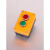 按钮开关带控制盒 启动停止 急停 旋钮 电源开关 2位盒+急停复位绿