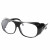 电焊眼镜焊工专用防辐防护平光透明玻璃防打眼防强光墨镜 黑色5副+透明5副