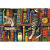 动物世界猫狗系列木质拼图1000片成人绘画猫星人图案益智拼图定制 16 300片