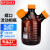 POMEX棕色四口Y型2000ml