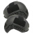 德艾特 凯夫拉二级盔 战术盔头部防护装备模拟演习 黑色