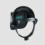 聚远（JUYUAN）防强光防飞溅头戴式电焊防护面罩 106变光面罩经典款带灯+20片保护片 带灯 1件价（5件起售）