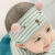 卤门帽婴儿夏季薄款0-6-12个月新生儿护脑门男女宝宝囟门空顶帽 红色西瓜(帽+三角巾) 6-12个月(头围44-48cm)