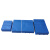 塑料防潮板拼接垫高卡板网格冷库托盘超市地台架货垫货架仓库垫板 蓝色C款网格60*50*5cm可拼接 载重400K