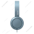 飞利浦（PHILIPS）H4105BL/00 头戴式耳机 带麦克风 带线控 软垫头带 隔音 蓝色