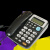 定制C168座式电话机 办公室有线固定座机单机来电显示免电池 中诺C168宝蓝色+发票