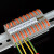 UK2.5B 快速接线端子PCT211按压式连接器 导轨式 组合端子排 PCT-211绿色 500只装