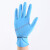 手套一次性白色丁腈加长实验室乳胶橡胶防油杀鱼防护儿童丁腈加厚 天蓝加厚款(100只装) M
