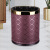 急 垃圾桶创意圾简约现代办公厨房卫生间厕所酒店 10L金圈-轻奢-紫色