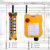 禹鼎工业无线遥控器 F24-10D/10S电动葫芦天车行车行吊无线遥控器 F24-10S两发一收220V
