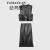 法玛萱粉色马甲半身裙两件套女夏2024新款欧货宽松时尚显瘦减龄休闲套装 经典黑 M（90-105斤）