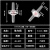 塑料单向阀止水阀逆止阀宝塔止逆阀抗臭氧止水阀软管止回 4MM圆柱鸭嘴