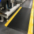 地垫加厚三层PVC警示防滑地垫耐磨型工厂车间脚垫 黄黑边 60CM×90CM