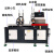 全自动铝切机工业铝型材铝合金PVC铜铝材切割机铝切机分料下料机 QY-610CNC全自动铝切机