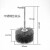 除锈不锈钢打磨花头木工打磨工具根雕崖栢木雕抛光轮钢丝轮钢丝刷 不锈钢丝直径80*50厚细丝0.15