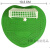 男士洗手间小便池防臭芳香片尿斗足球门过滤网小便器防溅水除臭垫工业品 足球款香片绿色